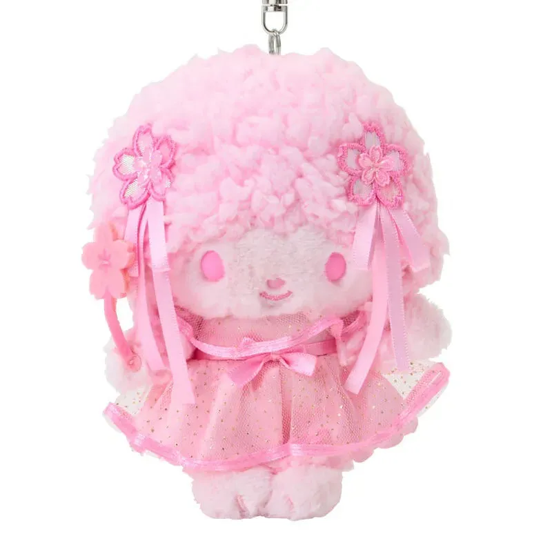 Hello Kitty Cherry Blossom Fairies My Sweet Piano Plush Mascot Keychain nøkkelring