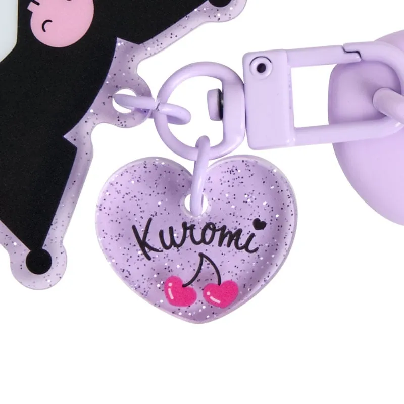 Hello Kitty Kuromi mobilcharm med selvklebende ring