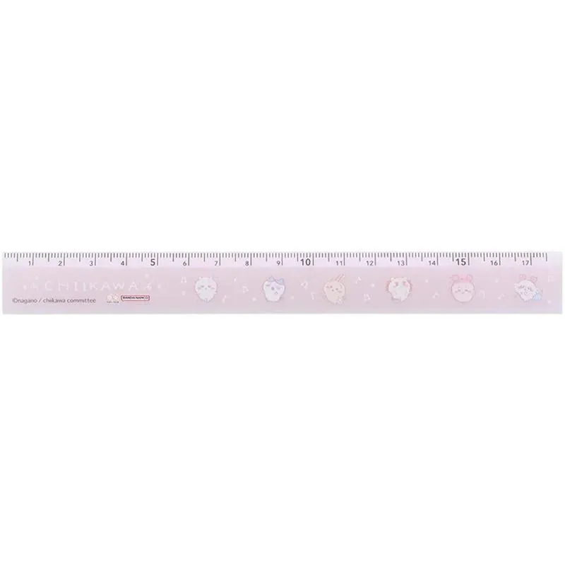 Neo Tokyo Chiikawa Ruler linjal 17,5 cm rosa AS