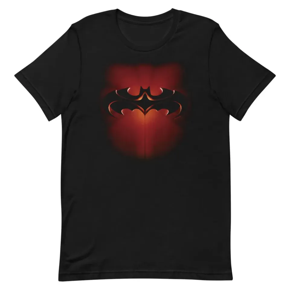 Batman BATMAN & ROBIN Logo T-skjorte svart