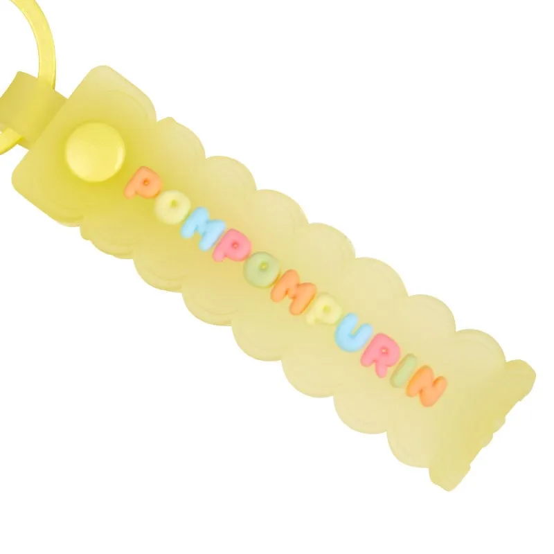 Hello Kitty Gummy Candy Series Pompompurin Keychain nøkkelring transparent
