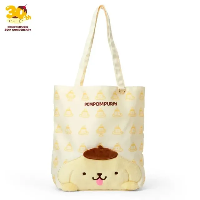 Hello Kitty 30th Anniversary Series Pompompurin Tote Bag handlenett