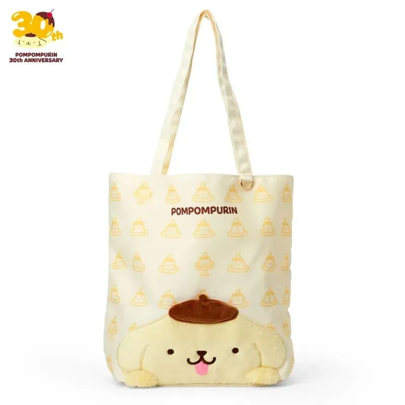 Hello Kitty 30th Anniversary Series Pompompurin Tote Bag handlenett