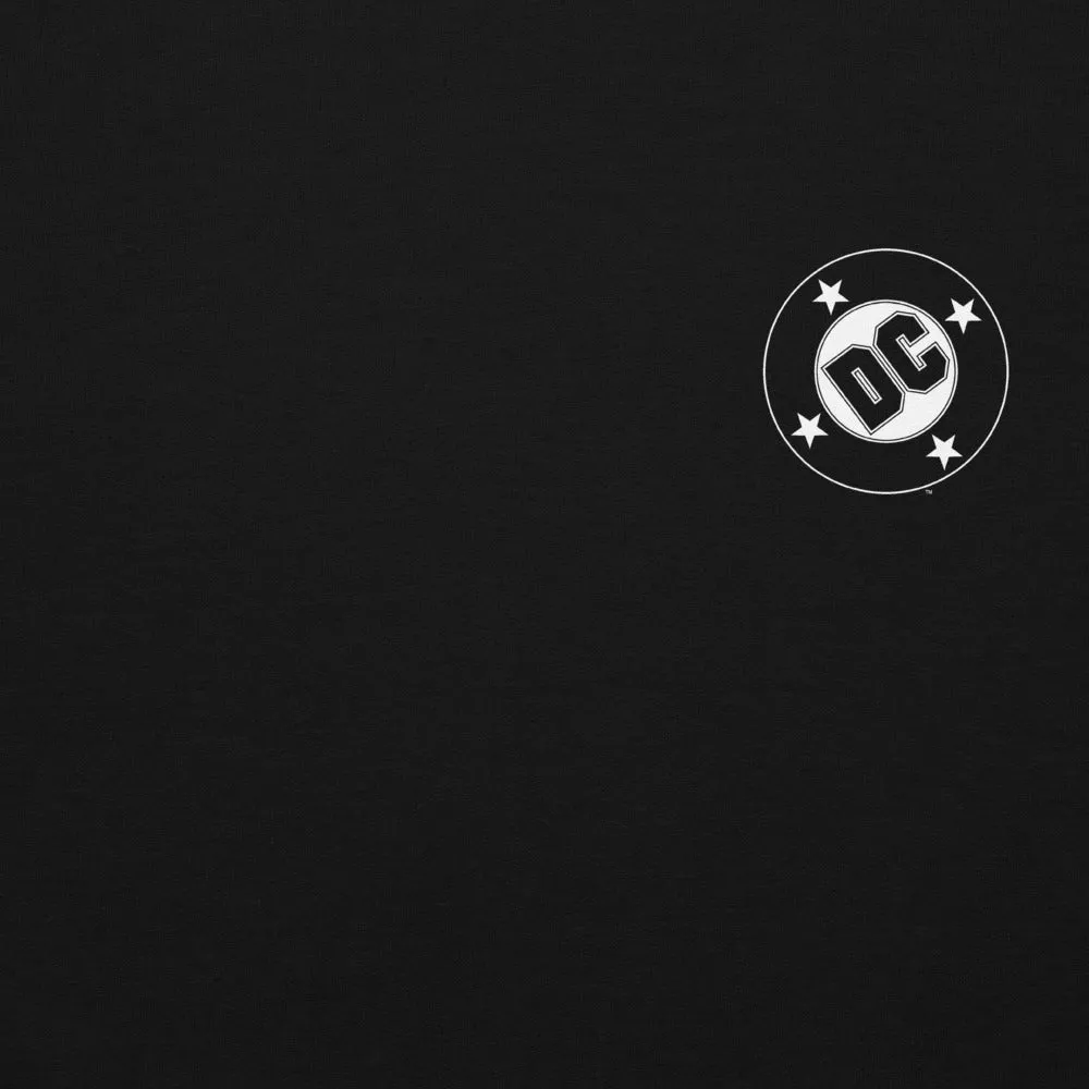 Batman DC Black Logo Hoodie hettegenser svart