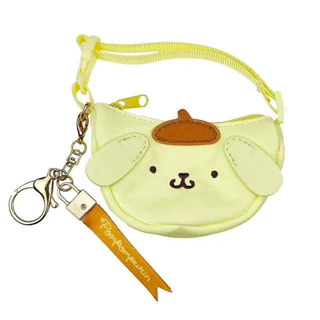 Hello Kitty Pompompurin 2-Way Mini Crescent Bag Charm miniveske