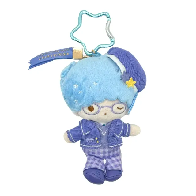 Hello Kitty 50th Anniversary Uniform Series Kiki Plush Mascot Keychain nøkkelring