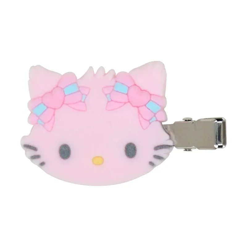 Hello Kitty Charmmy Kitty Besties hårspenner, 2 stk., flocket