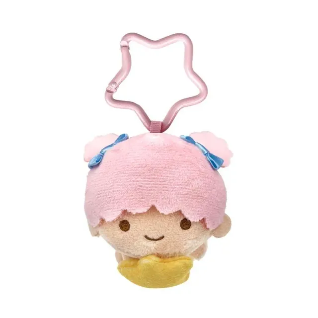 Hello Kitty LittleTwinStars Lala målebånd nøkkelring med plysj