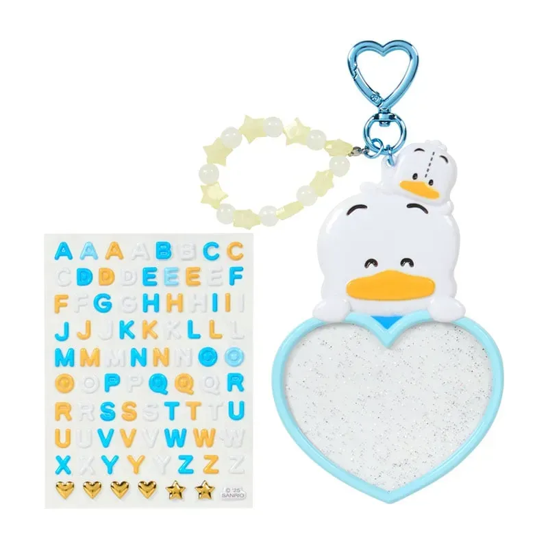 Hello Kitty Sanrio Character Award Series Pekkle nøkkelring med klistremerker