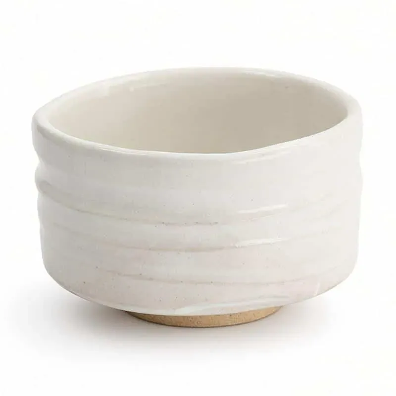Neo Tokyo Japanese Matcha Tea Cup Kobiki White tekopp 500 ml keramikk
