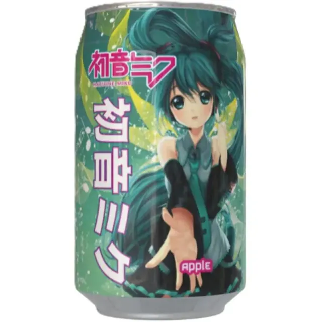 Neo Tokyo Vocaloid Hatsune Miku Apple Soda brus 330 ml