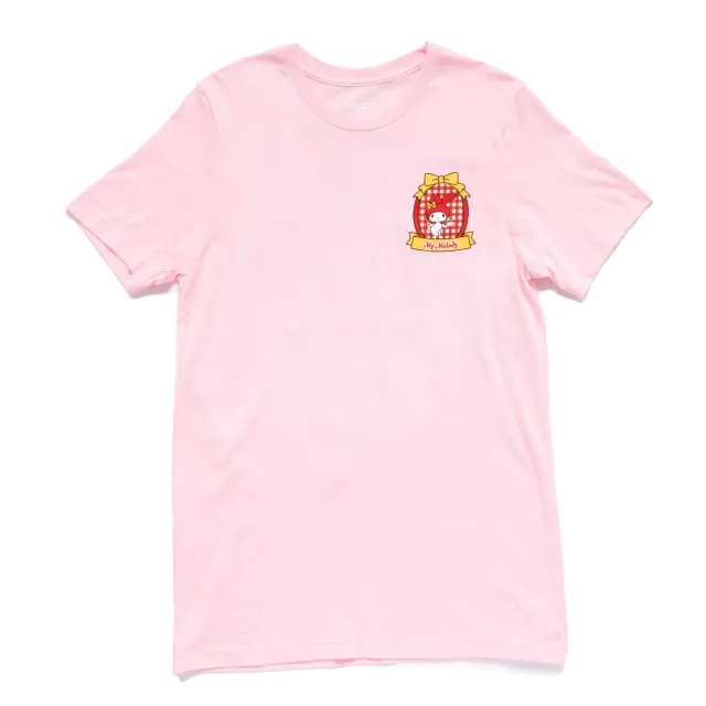 Hello Kitty My Melody Adult Cozy Time Tee T-skjorte rosa voksen
