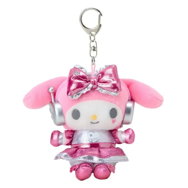 Hello Kitty Tokimeki Planet My Melody plysjnøkkelring 5 tommer