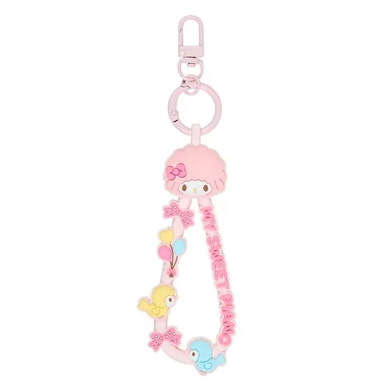 Hello Kitty Sanrio Character Award Series My Sweet Piano Carabiner Keychain nøkkelring