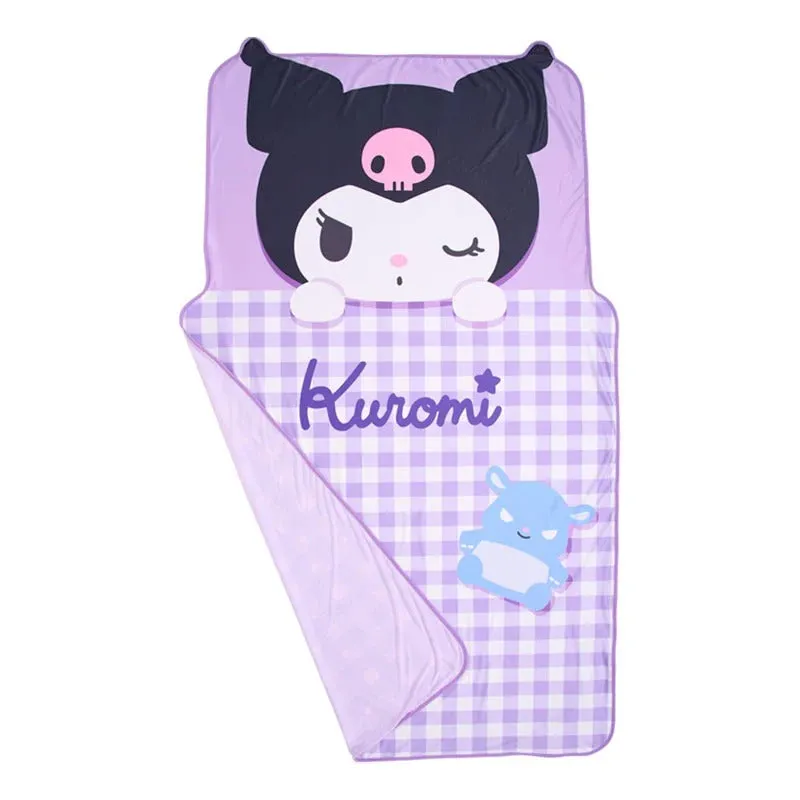 Kuromi Naptime Friends pledd 37 x 62 tommer kjølig stoff
