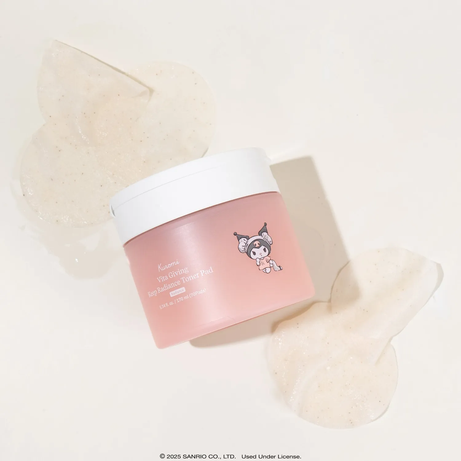 ByUR Vita Giving Keep Radiance Toner Pad Kuromi toner pads brightening