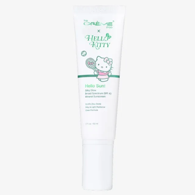 Hello Kitty Hello Sun! Silky Glow Mineral Sunscreen SPF 40 solkrem 50 ml