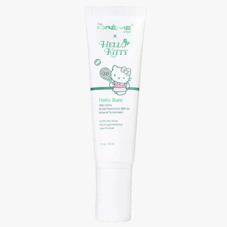 Hello Kitty Hello Sun! Silky Glow Mineral Sunscreen SPF 40 solkrem 50 ml