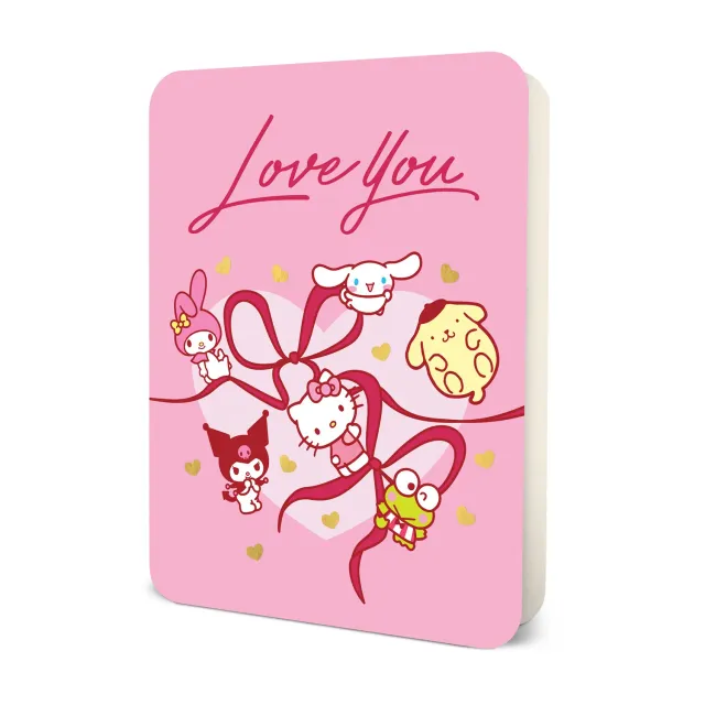 Hello Kitty and Friends x Studio Oh! Love You Deluxe Greeting Card kort
