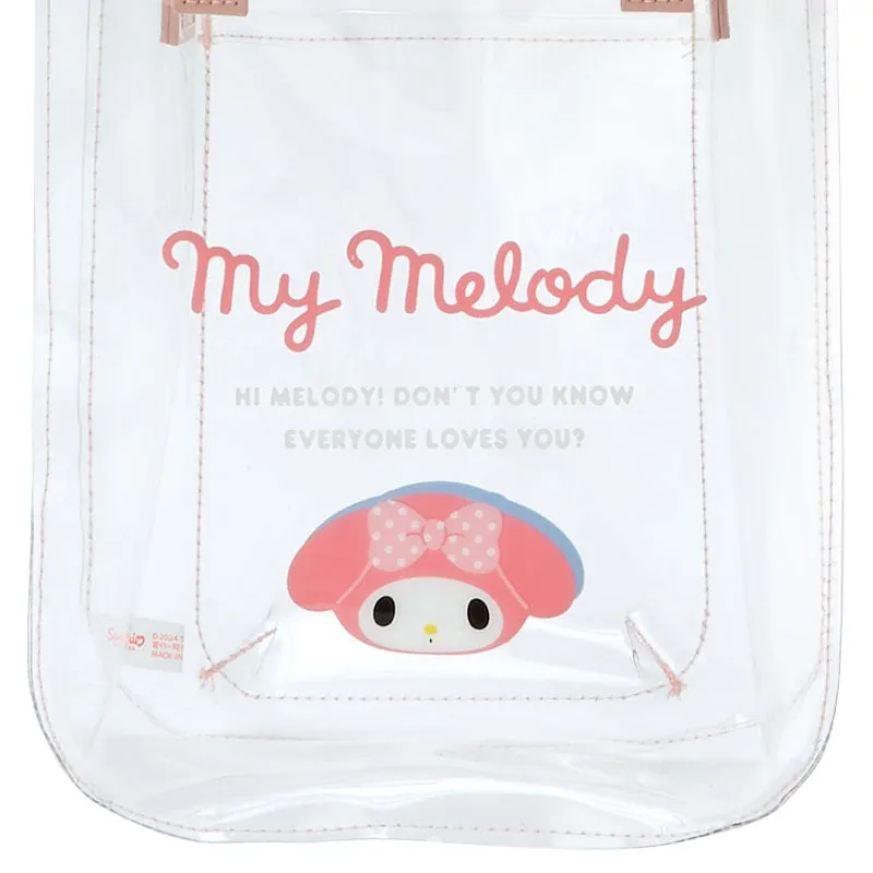 Hello Kitty My Melody Clear 2-Way miniveske gjennomsiktig