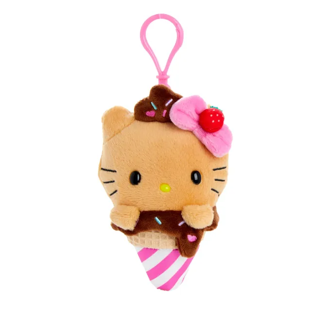 Hello Kitty Ice Cream Treat Series Mocha kosedyrklips
