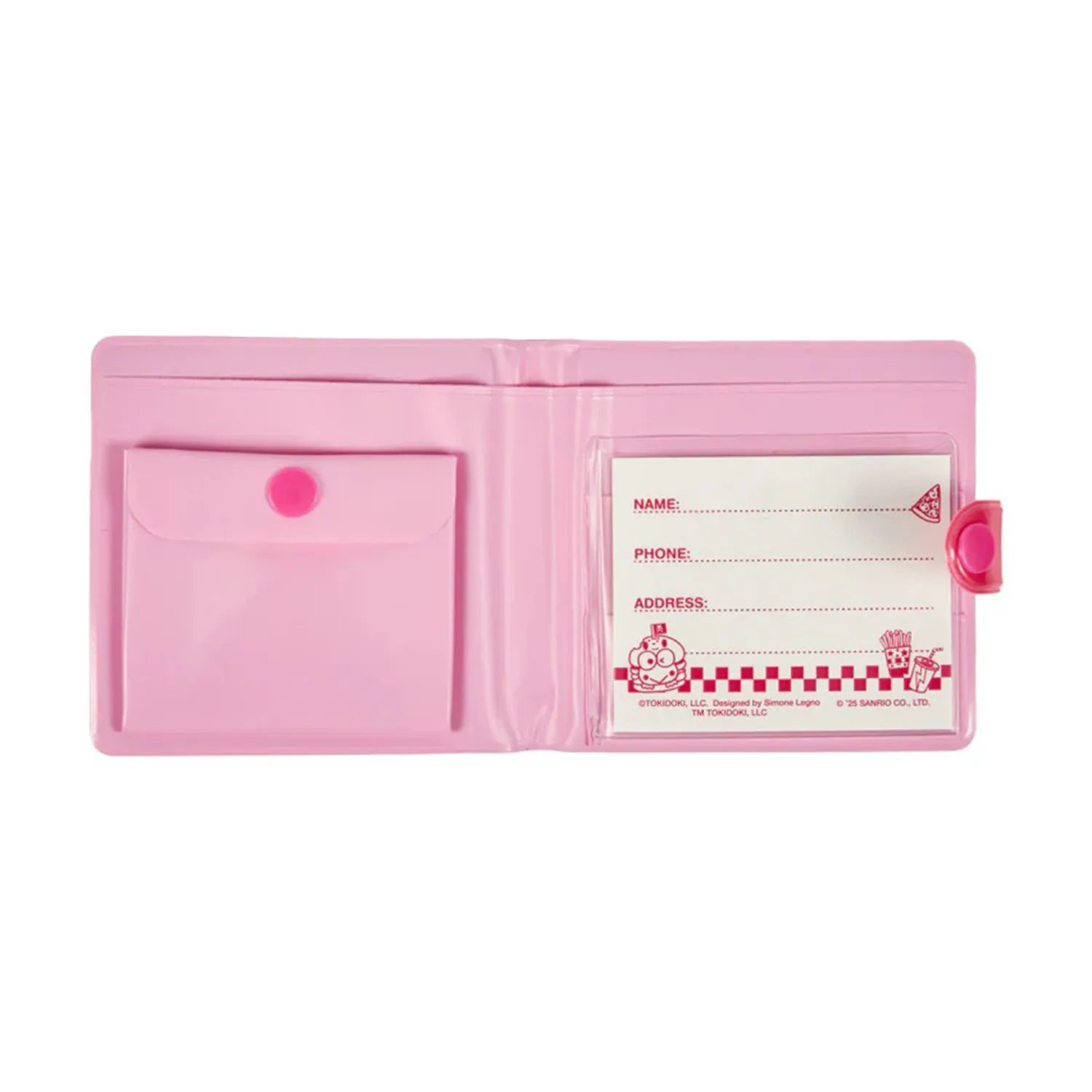 Hello Kitty x tokidoki Vinyl Wallet Fast Food-lommebok