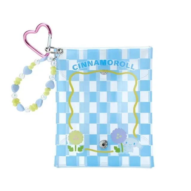 Hello Kitty Cinnamoroll Pastel Check minipung gjennomsiktig