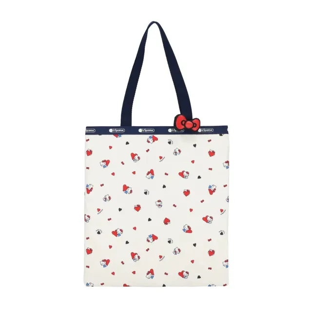 Hello Kitty x LeSportsac Heart To Heart toteveske, smaragdgrønn