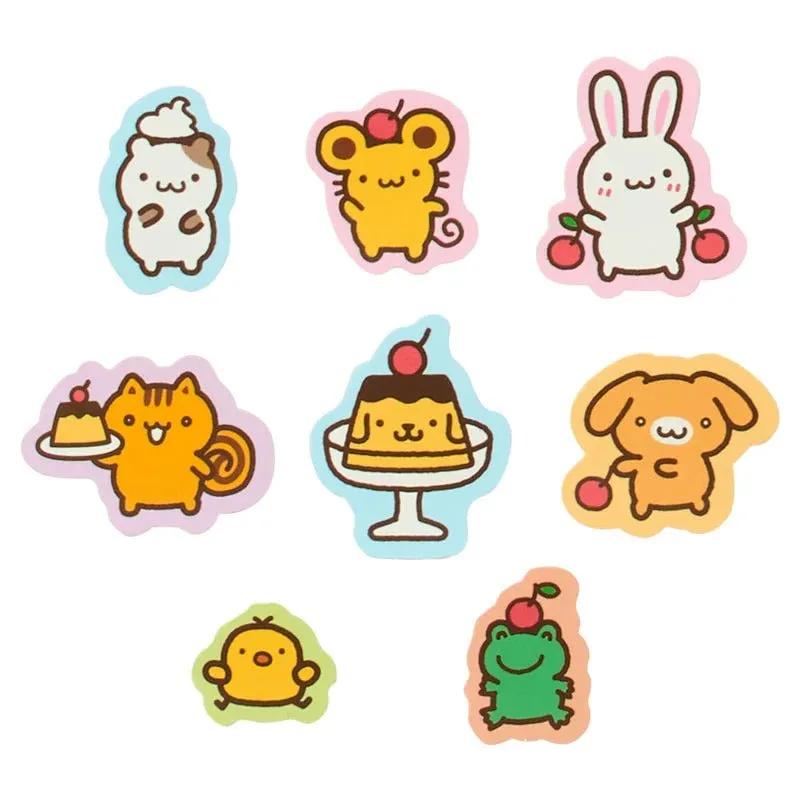 Hello Kitty 30th Anniversary Pompompurin 26-pc Sticker Pack klistremerker