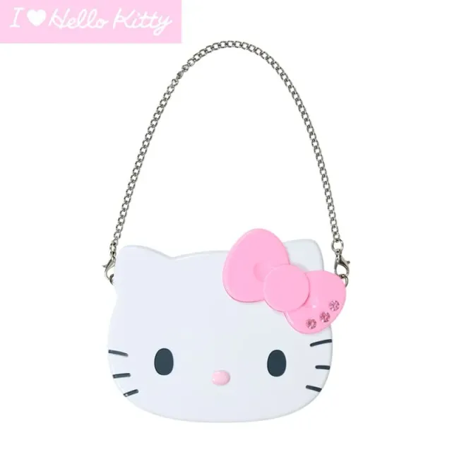 Hello Kitty I Love Hello Kitty kompakt speil rosa med forstørrelse