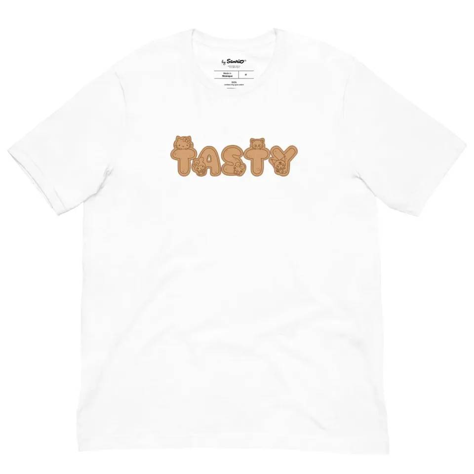Hello Kitty Tasty Biscuit T-skjorte XS–4XL i bomull