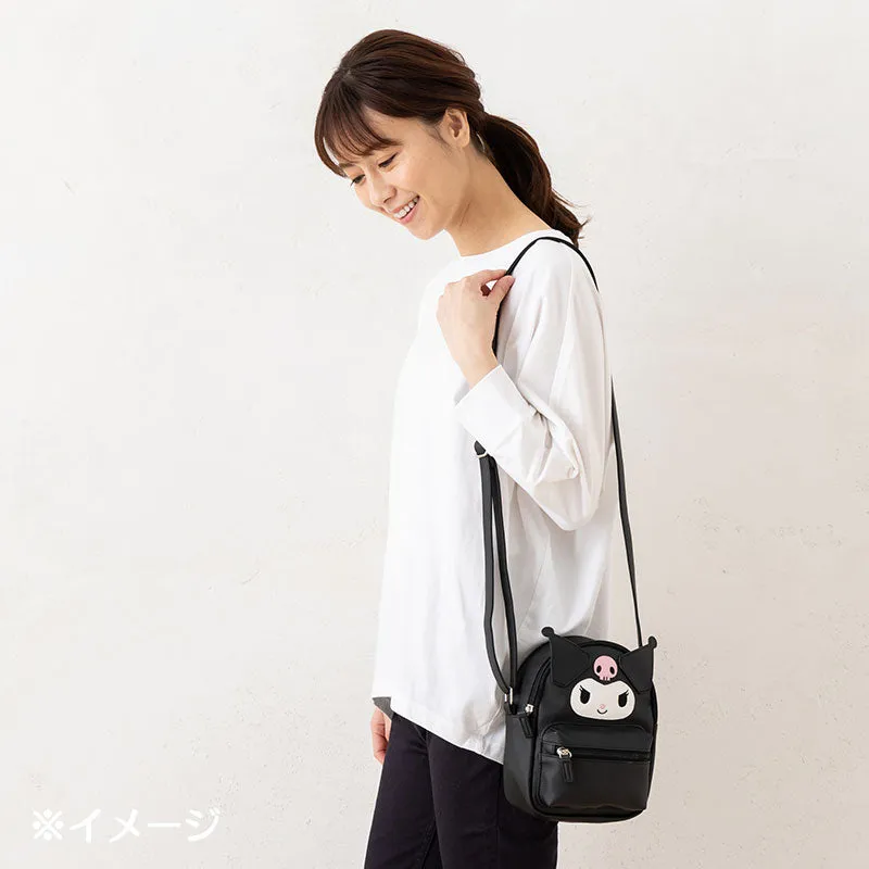 Hello Kitty Kuromi Structured Mini Crossbody Bag justerbar skulderrem