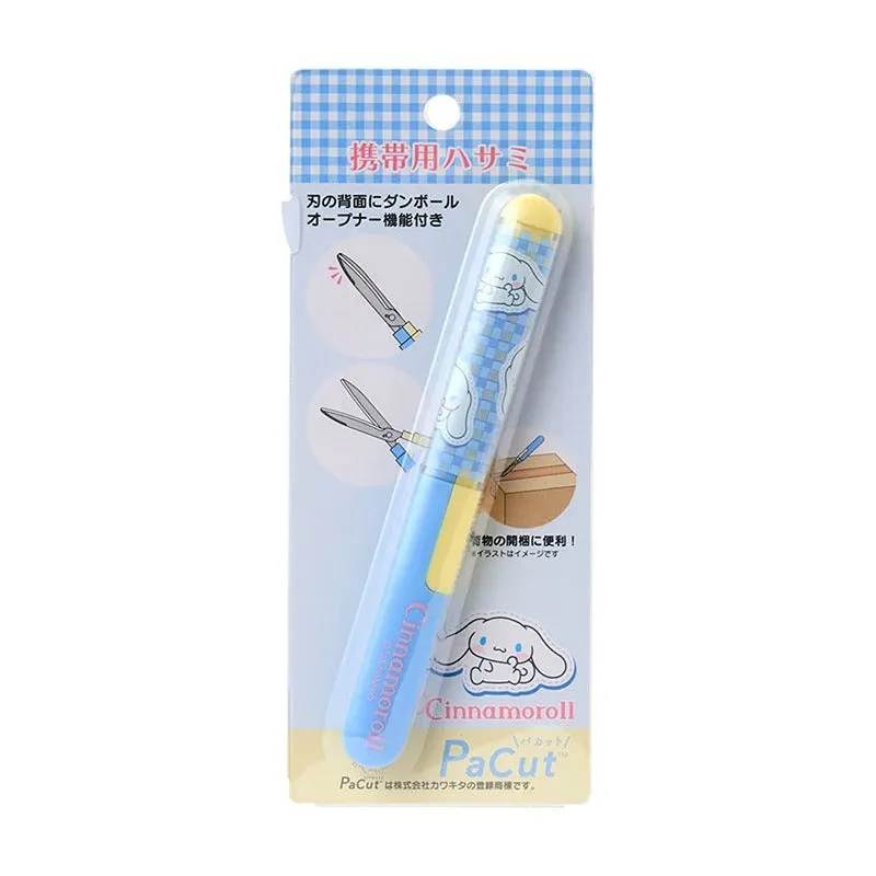 Hello Kitty Cinnamoroll Gingham Compact Scissors kompakt saks