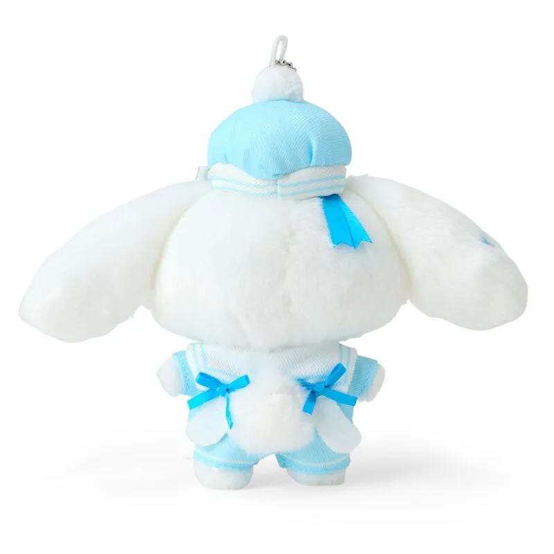 Hello Kitty Sailor Series Cinnamoroll Plush Mascot Keychain nøkkelring 13 cm