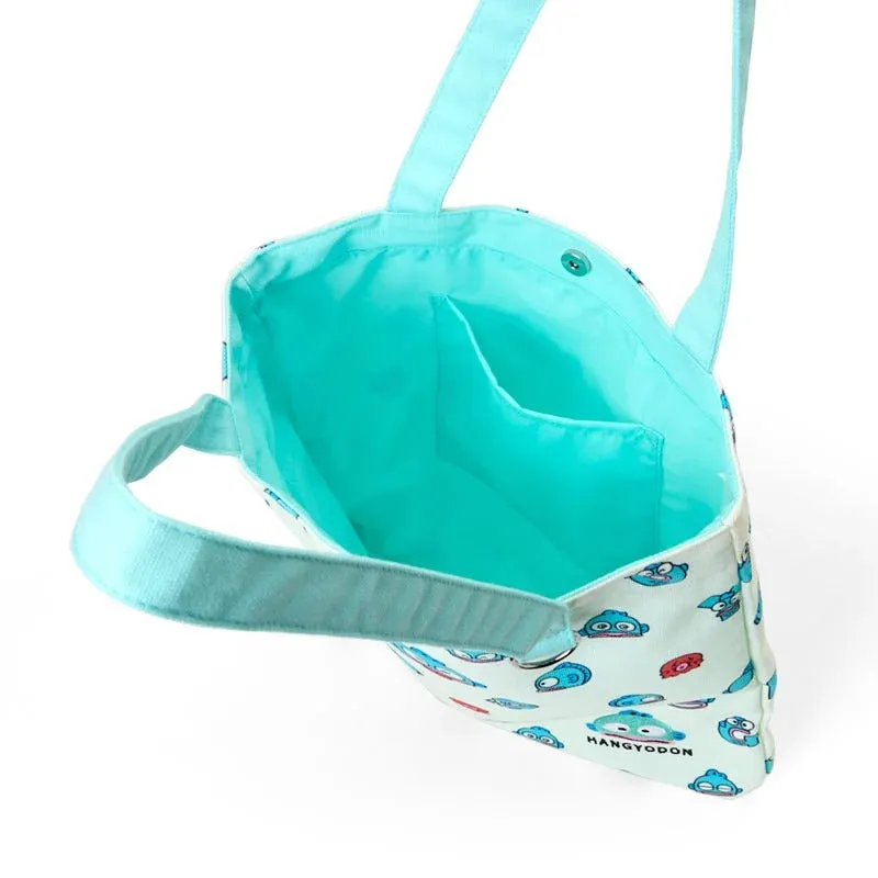 Hello Kitty Funny Faces Hangyodon totebag med magnetlukking
