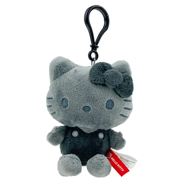 Hello Kitty Ash Monochrome maskotklips – grå