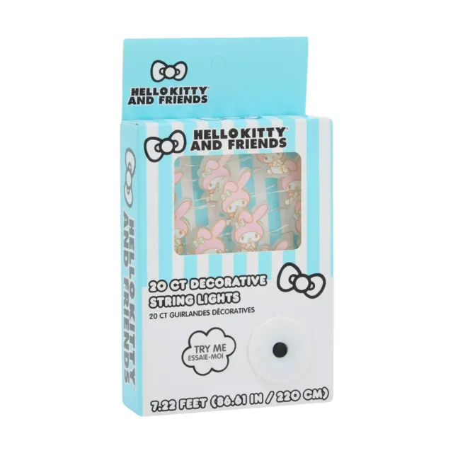 Hello Kitty My Melody Pose 20ct LED-lyslenke innendørs
