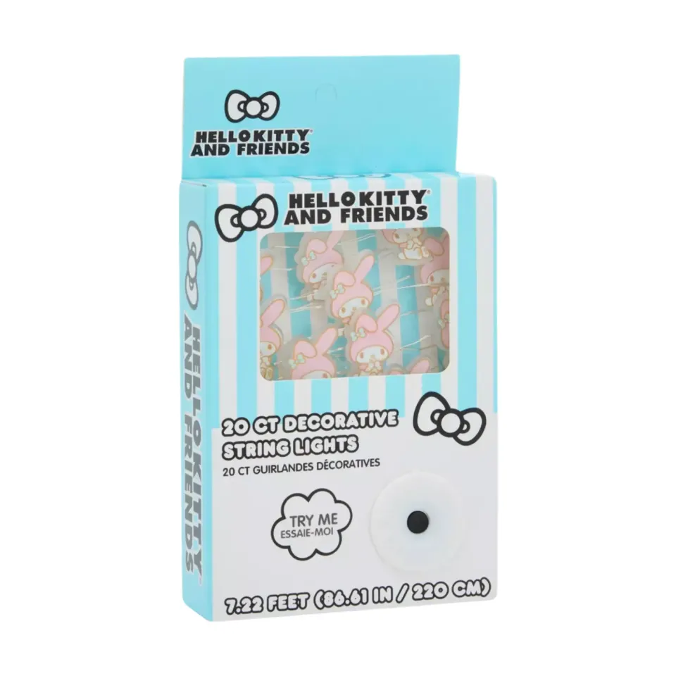 Hello Kitty My Melody Pose 20ct LED-lyslenke innendørs