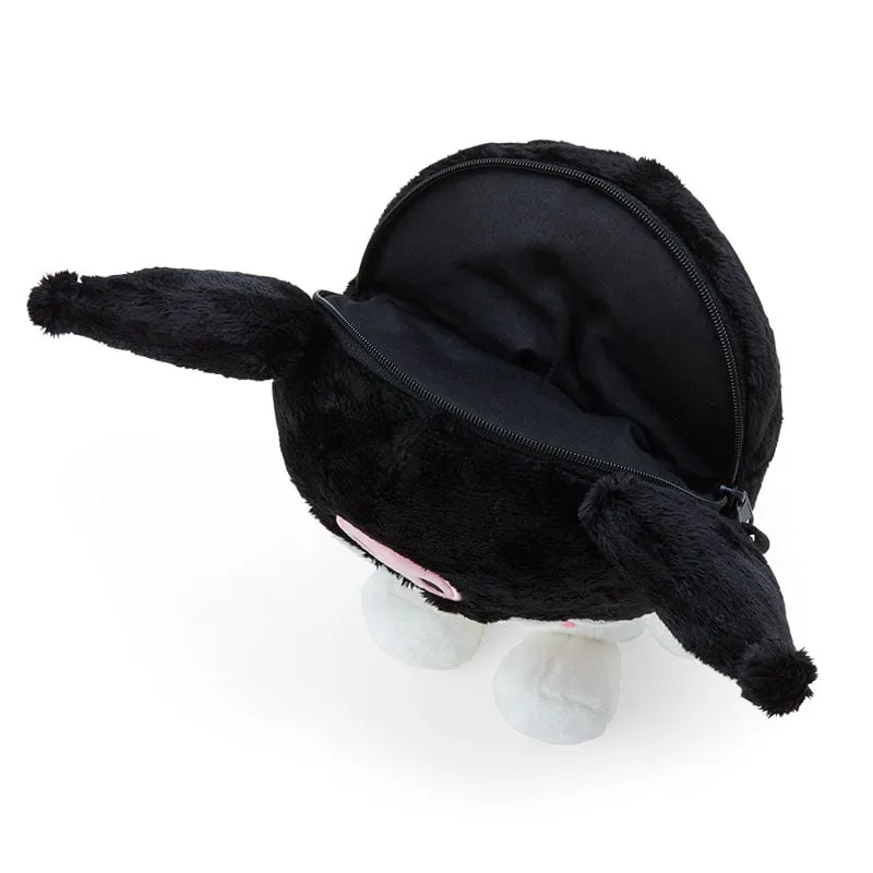 Hello Kitty Kuromi Convertible Plush Bag skulderveske justerbar