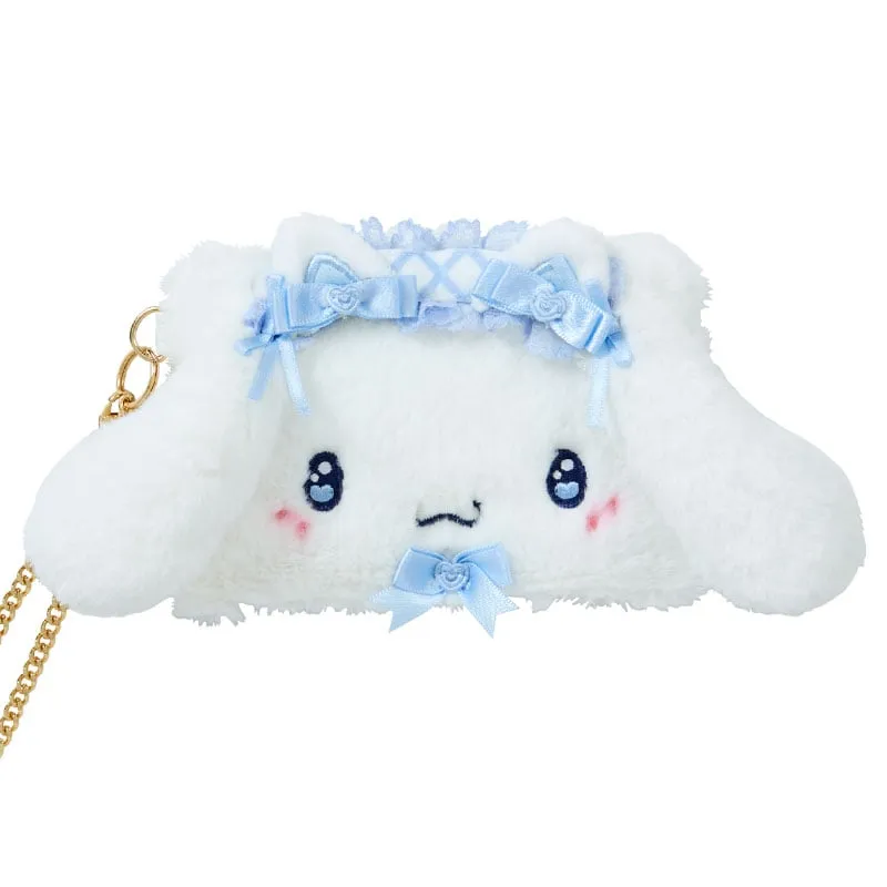 Cinnamoroll Ribbon Party kortholder med klart vindu og gullkjede