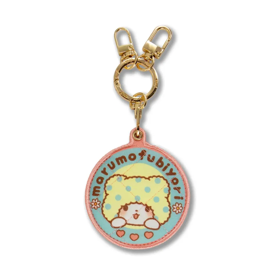 Hello Kitty Marumofubiyori x Sonix AirTag nøkkelring i vegansk skinn