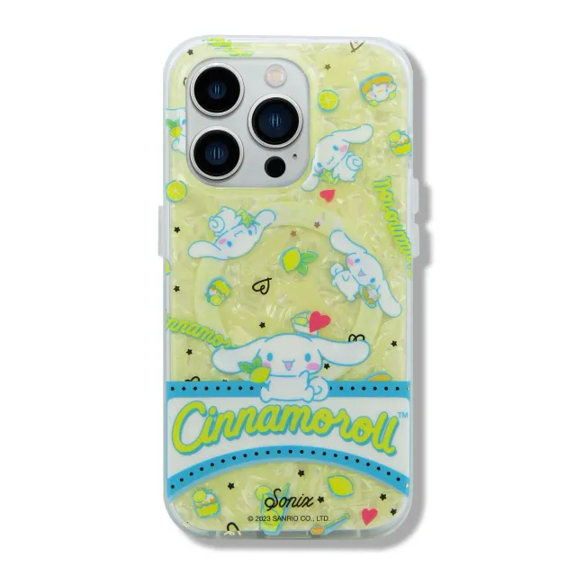 Sonix Cinnamoroll Lemon Sweets iPhone 14-deksel gul MagSafe