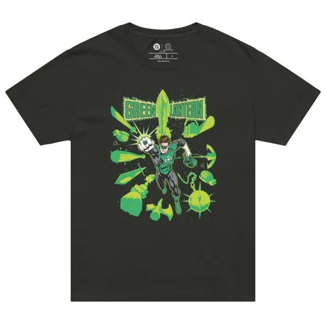 Batman Green Lantern Constructs T-skjorte oversized