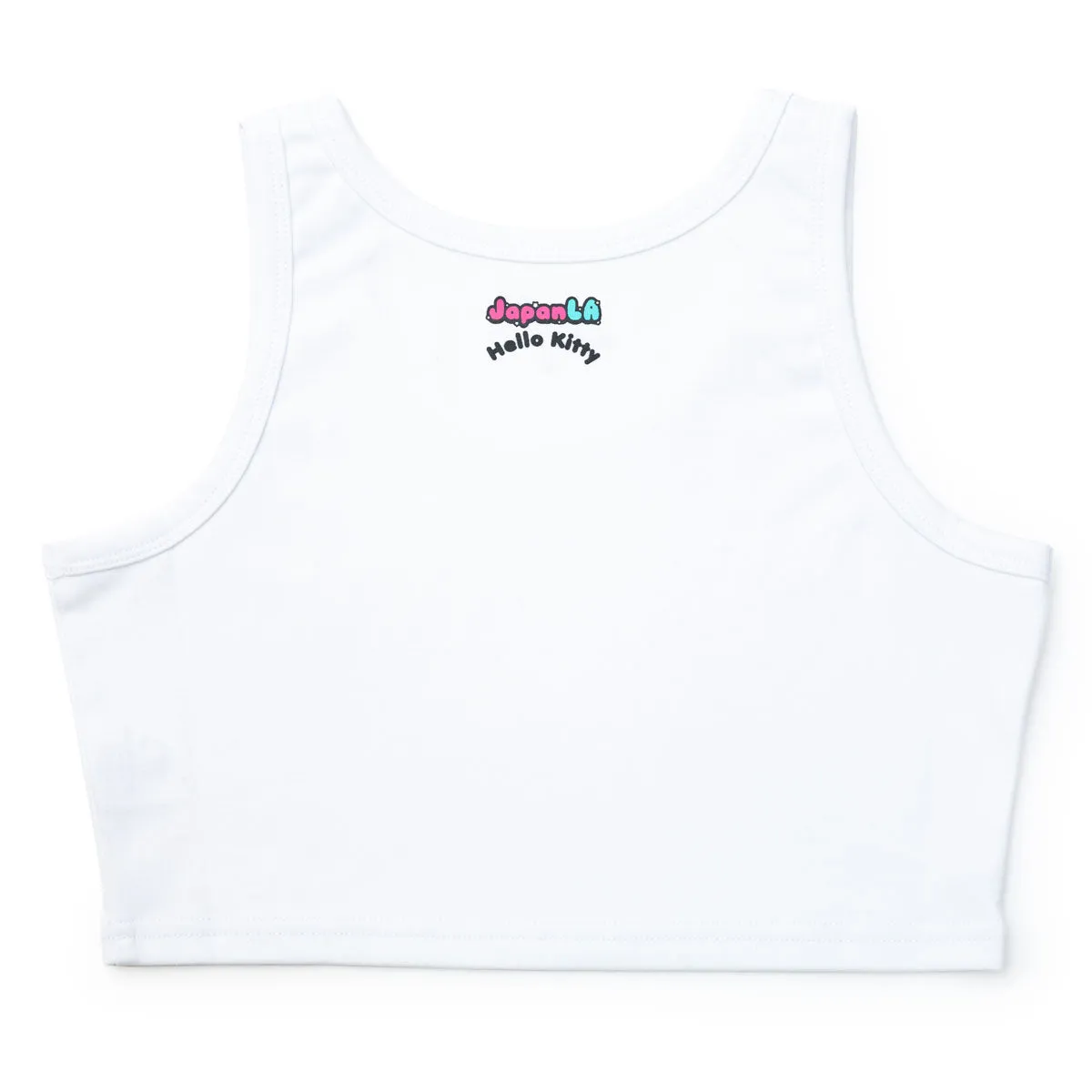 Hello Kitty JapanLA Crop Top magetopp hvit