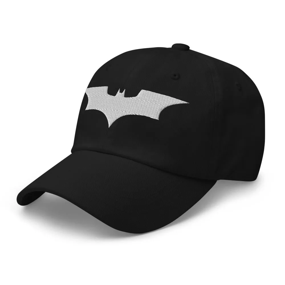Batman The Dark Knight Logo caps svart brodert