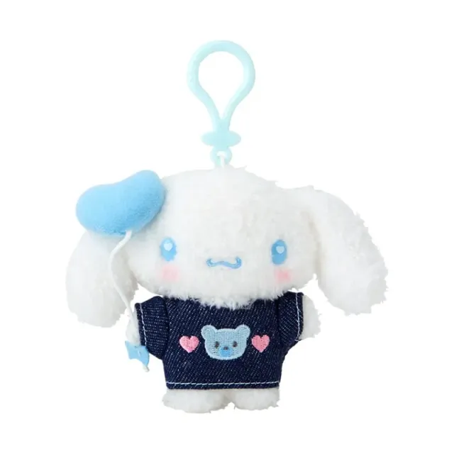 Hello Kitty Denim Patch Series Cinnamoroll nøkkelringmaskot med klips
