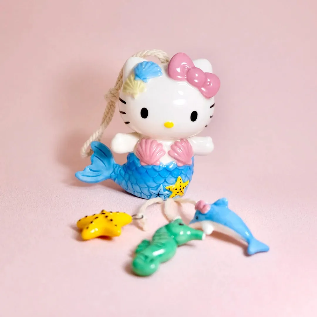 Hello Kitty Mermaid Wind Chime keramisk vindspill håndmalt