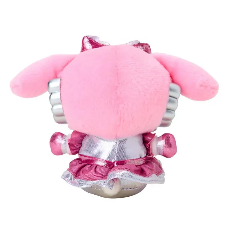 Hello Kitty Tokimeki Planet My Melody plysjnøkkelring 5 tommer