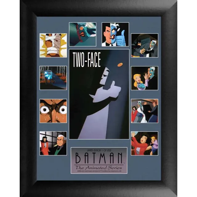 Batman: The Animated Series Two-Face innrammet bilde 11 × 13 tommer