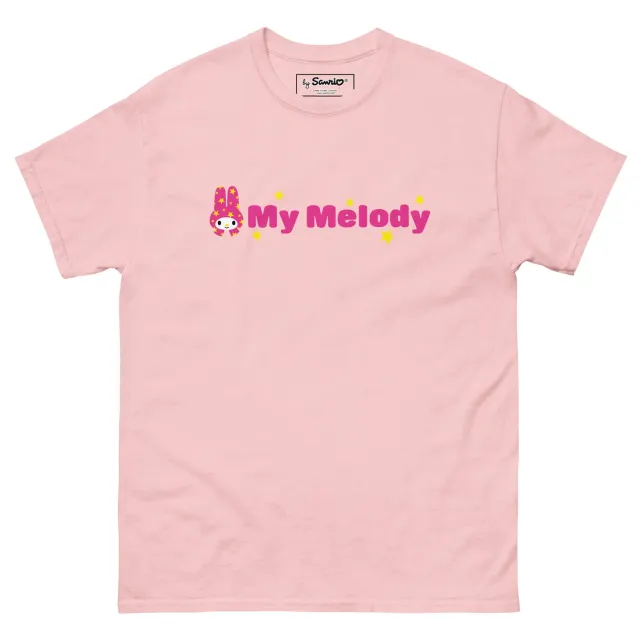 Hello Kitty My Melody Starstruck Logo Tee T-skjorte svart